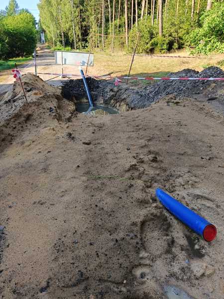 Budowa sieci wodociągowej do miejscowości Płytnica