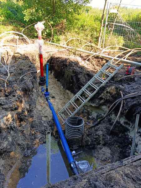 Budowa sieci wodociągowej do miejscowości Płytnica